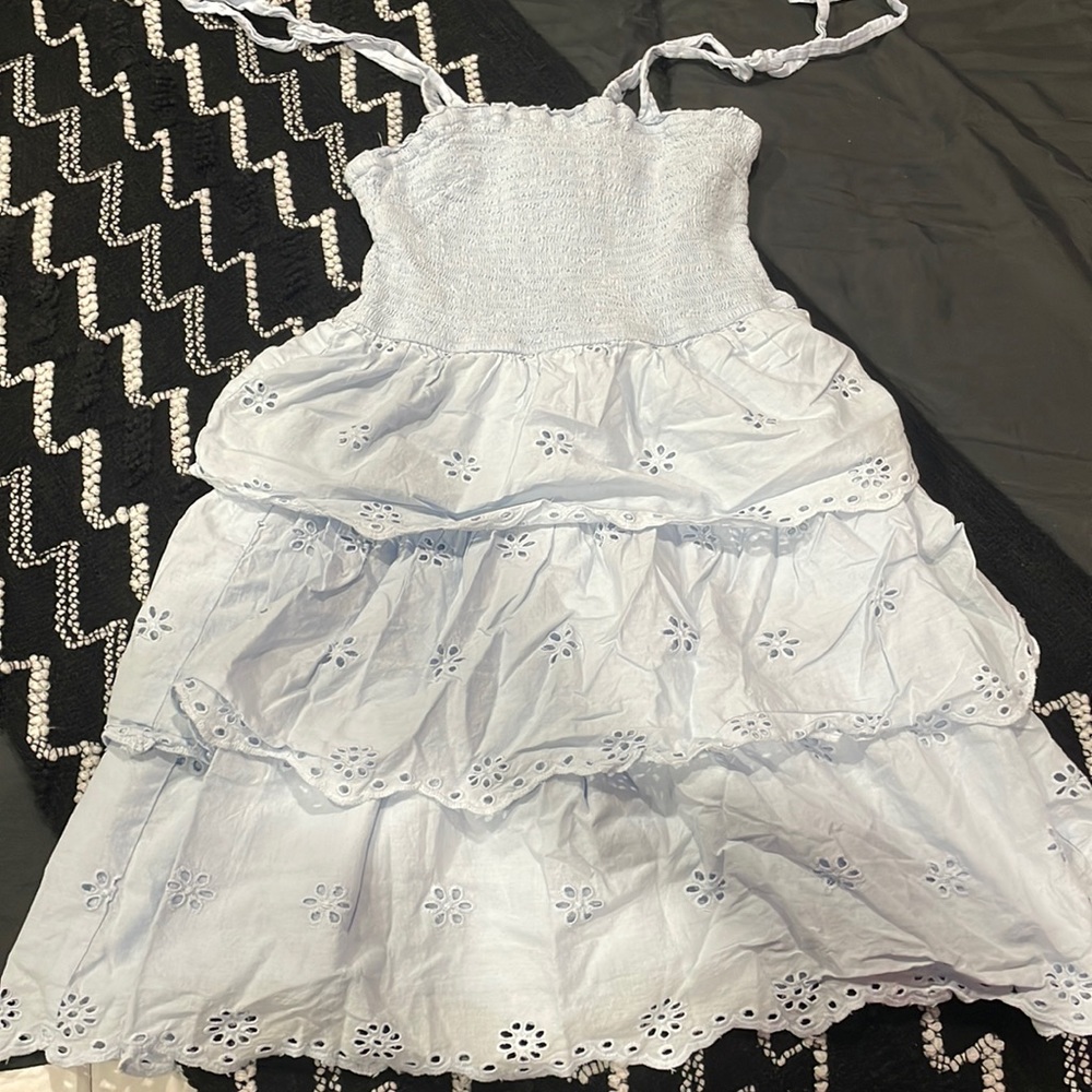 Selling this little light blue dress dice small great for summer